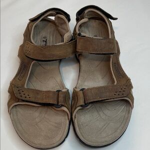 Teva Men’s Tan Sandals with Adjustable Straps